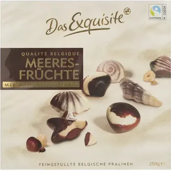 Bonboniéra Das Exquisite Belgické pralinky Plody moře 250 g