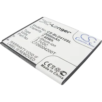 Baterie pro mobilní telefon Baterie Cameron Sino CS-BLD410SL, Li-Ion, 2000