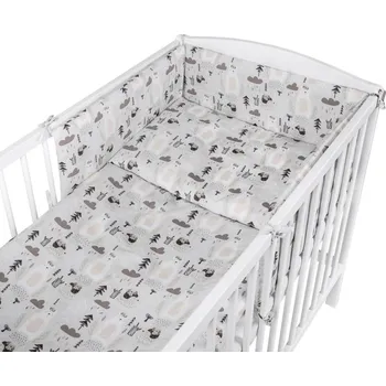 Povlečení Povlečení do postýlky Tomi 135x100 cm Forest 2-dílné