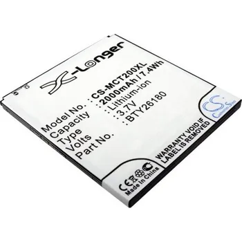 Baterie pro mobilní telefon Baterie Cameron Sino CS-MCT200XL, Li-Ion, 2000