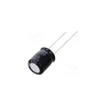 Kondenzátor Kondenzátor elektrolytický THT 470uF 16VDC Ø10x12,5mm ±20%
