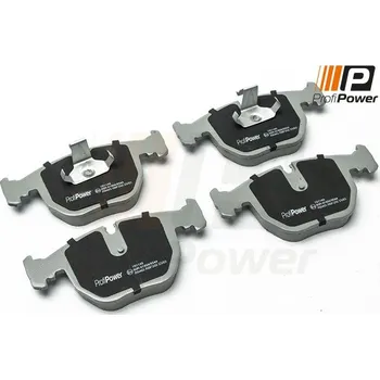 Brzdová destička Sada brzdových destiček, kotoučová brzda ProfiPower 1B1149