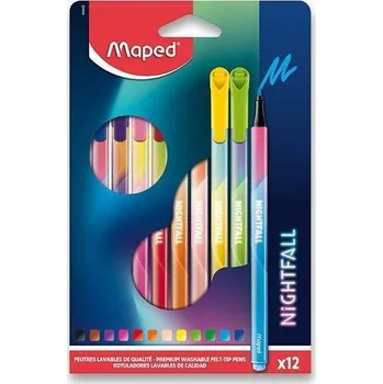 Fixy MAPED Color´Peps Nightfall Teens 12 barev