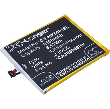 Baterie pro mobilní telefon Baterie Cameron Sino CS-MX5001SL, Li-Polymer, 2150