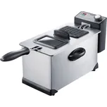 Severin FR 2431 fritéza, 3 l, 2 000 W, ochrana proti přehřátí, nerezová ocel kartáčovaná