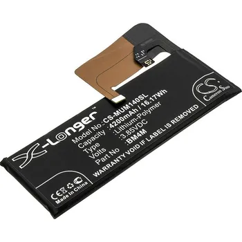 Baterie pro mobilní telefon Baterie Cameron Sino CS-MUM140SL, Li-Polymer, 4200