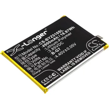 Baterie pro mobilní telefon Baterie Cameron Sino CS-BYZ510SL, Li-Polymer, 4900