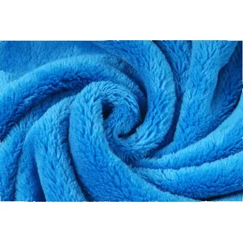 Coral cosy fleece střední modrá, látka metráž