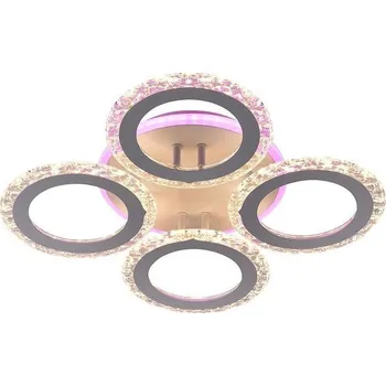 LED Stmívatelný přisazený lustr LED/55W/230V 3000-6500K + DO