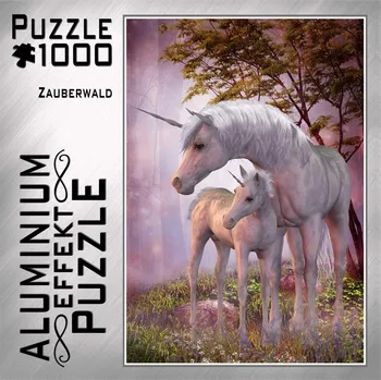 Puzzle Puzzle Metalické puzzle Kouzelný les 1000 dílků