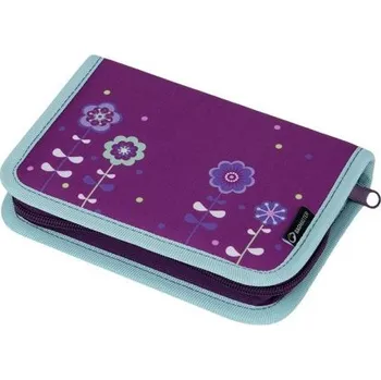 Penál Školní penál CASE GALAXY 6 A - kytky, Bagmaster