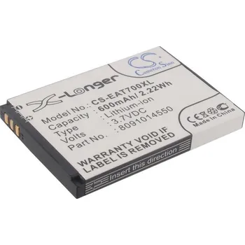 Baterie pro mobilní telefon Baterie Cameron Sino CS-EAT700XL, Li-Ion, 600