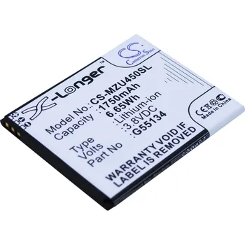 Baterie pro mobilní telefon Baterie Cameron Sino CS-MZU450SL, Li-Ion, 1750