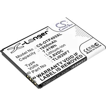 Baterie pro mobilní telefon Baterie Cameron Sino CS-OTP405XL, Li-Ion, 1950