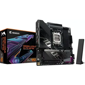 Základní deska GIGABYTE B850M AORUS ELITE WIFI6E/AM5/mATX