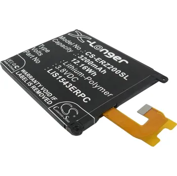 Baterie pro mobilní telefon Baterie Cameron Sino CS-ERZ200SL, Li-Polymer, 3200