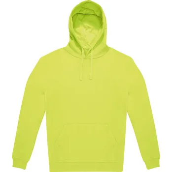 Pánská mikina B&C Unisex mikina s kapucí Hoodie ID.223 Velikost: L, Barva: limetková