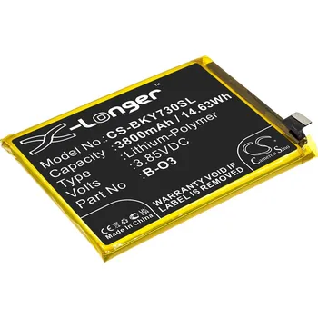 Baterie pro mobilní telefon Baterie Cameron Sino CS-BKY730SL, Li-Polymer, 3800