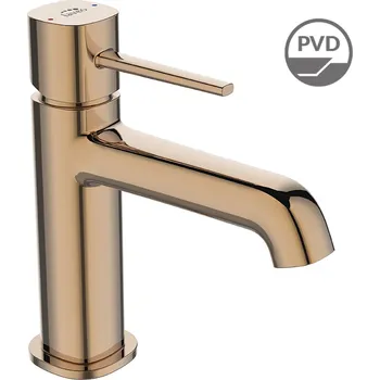 Laveo Pola - růžové zlato stojací umyvadlová baterie na desku