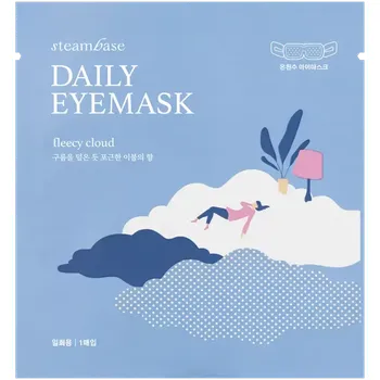 Péče o oční okolí Steambase Oční maska Fleecy Cloud