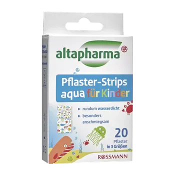 Náplast altapharma Voděodolné náplasti pro děti 3 velikosti 20 ks