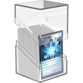 Karetní hra Krabička na karty Ultimate Guard - Boulder Deck Case Clear Transparent (100+)