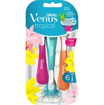 Holítko Gillette Dámská holítka Venus Tropical 6 ks