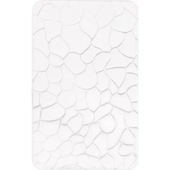 Rohožka Rohožka koupelnová 0133 Rozměr: 40x50 cm, Barva: Bílá vlnky