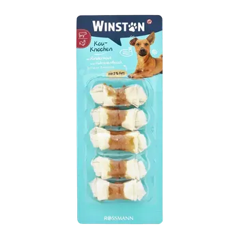 Pamlsek pro psa Winston Žvýkací kosti pro psy s hovězím a kuřecím 5 ks
