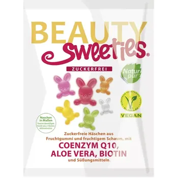 Bonbon Beauty Sweeties Zajíčci ovocné želé bez cukru 125 g