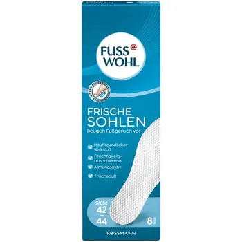 Vložka do bot Fusswohl Vložky do bot bílé vel. 42/44 16 ks