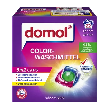 Kapsle na praní Domol Kapsle na praní 3v1 Color