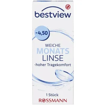 Kontaktní čočky Best View Měsíční kontaktní čočky -4,50