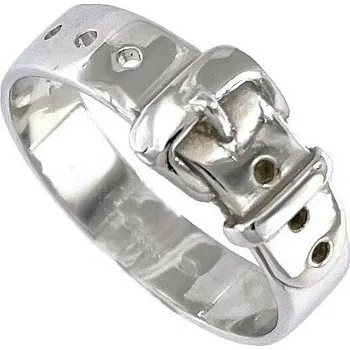 Prsten Stříbrný prsten opasek velikost prstenu 53