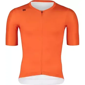 cyklistický dres Force Mild pánský dres krátký rukáv oranžová vel. L