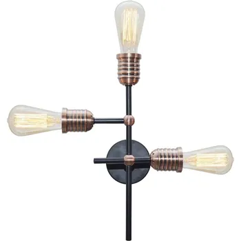 Závěsné svítidlo Kirimu černé kovové 3bodové do jídelny a obývacího pokoje moderní