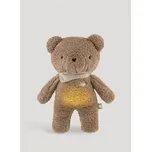 MyHummy šumící medvídek BROWN 5v1 s lampičkou - usínáček mazlíček vydávající bílý šum