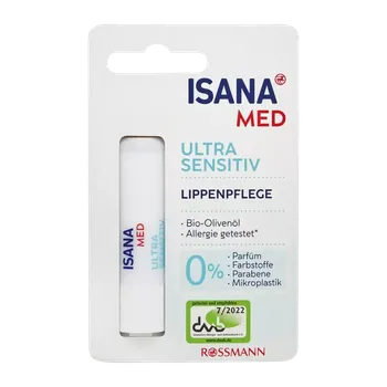Péče o rty ISANA Med Balzám na citlivé rty Ultra sensitive 4,5 g