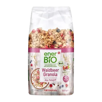 enerBiO Granola s lesním ovocem 500 g