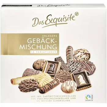 Čokoláda Das Exquisite Směs sušenek s čokoládou 500 g