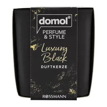 Svíčka Domol Vonná svíčka Luxury Black