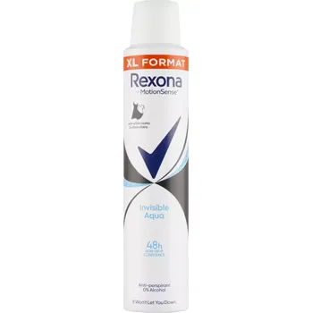Rexona Antiperspirant sprej pro ženy Invisible Aqua Compressed 200 ml