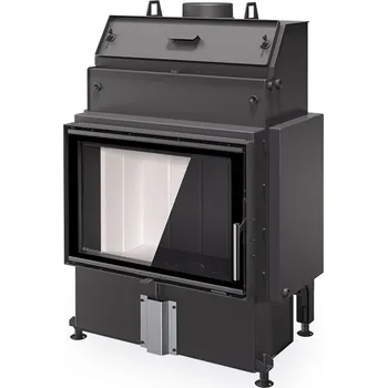 Krbová vložka ROMOTOP Krbová vložka HEAT W4G 70.50.06 s výměníkem, Černý Igniton