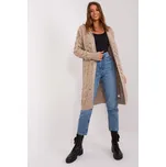 BADU Kardigan s kapucí Delia tmavě béžový Velikost: UNI