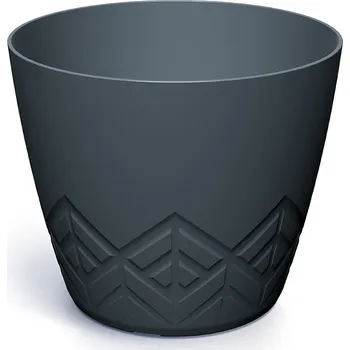 Květináč Areca antracit, varianta 15,8 cm