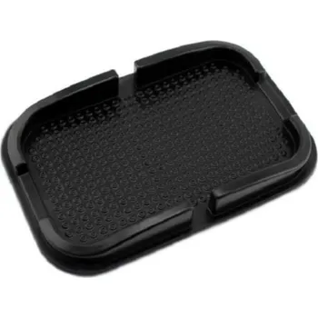 Univerzální přilnavá podložka do auta pro iPhone - černá