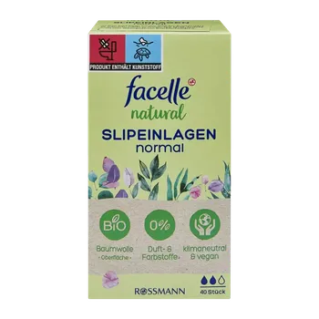 Menstruační vložka facelle Slipové vložky Natural Normal intimky, slipové vložky, slabá menstruace 40 ks