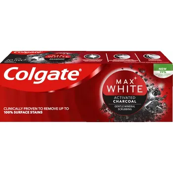 zubní pasta Colgate Max White Charcoal 20 ml