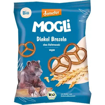 MOGLi BIO špaldové preclíky Demeter 50 g
