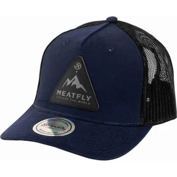 Kšiltovka Kšiltovka Meatfly Hawkye Trucker 2025 Navy Blue Peak Universal